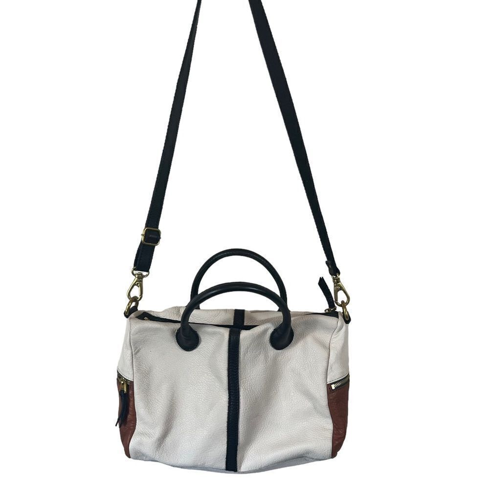 Fossil Erin Colorblock Satchel - image 2
